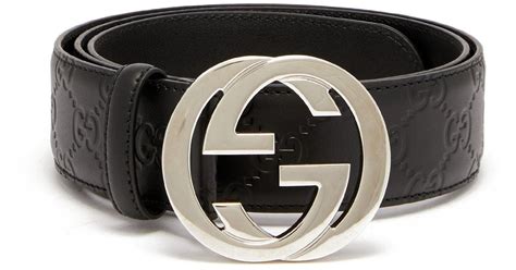 Gucci leather belts for men